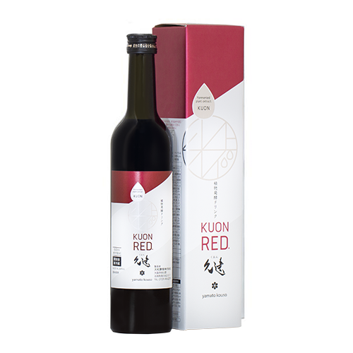 KUON RED. 500ml bottle - KOUSO Fermented Drink -